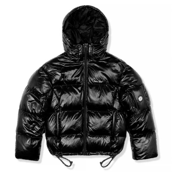 Broken Planet Men's Black Puffer Jacket Size L - Picture 1 of 9